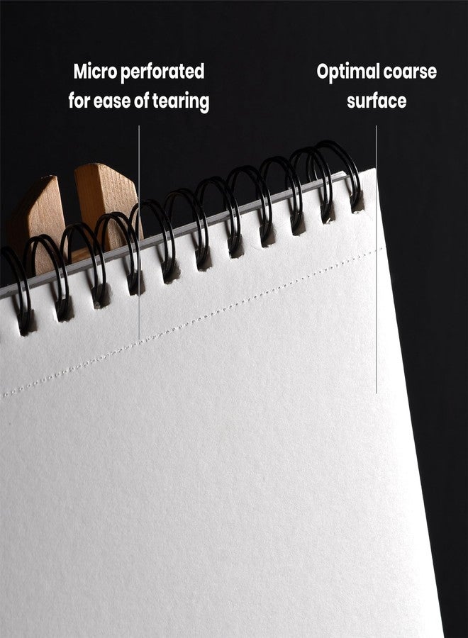 Scholar Artist Pad - Advanced (A4) (170 GSM, Natural Shade Cartridge Paper, Wiro Bound) - Image 4